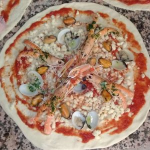 Pizza frutti di mare Pizzeria al Campanile Trissino