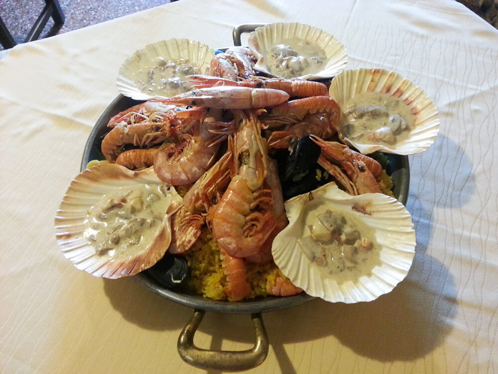 Piatto di Pesce Ristorante al Campanile Trissino